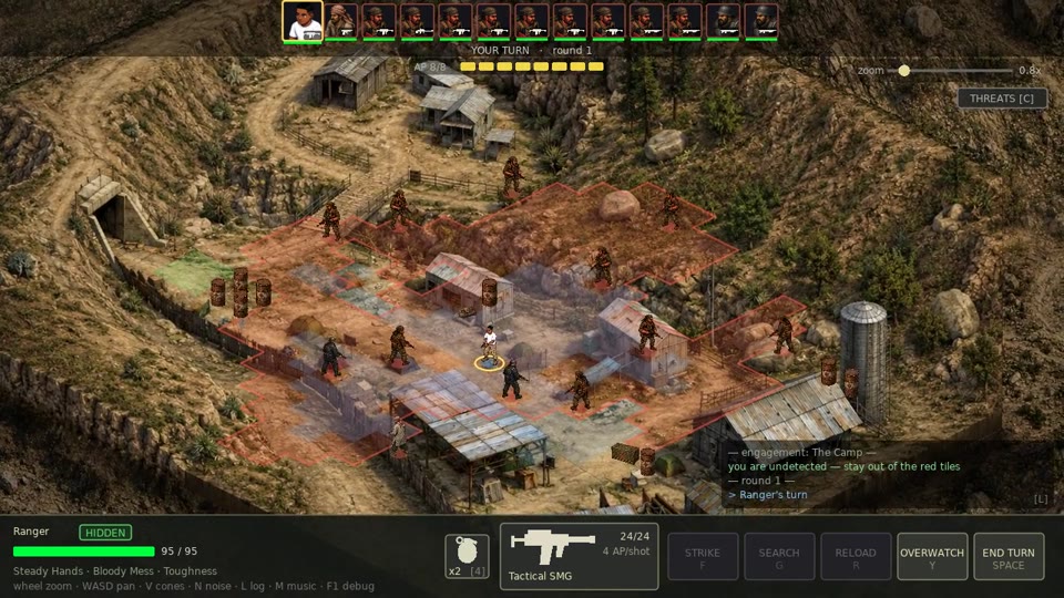 Ask Sergeant Major — Turn-Based Tactical Stealth